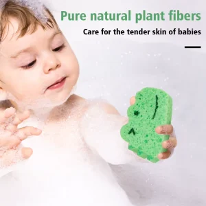 Printed Cellulose Dishwashing Sponge with Custom Logo OEM Natural Wood Pulp Printed Sponge for Eco Cleaning Brands