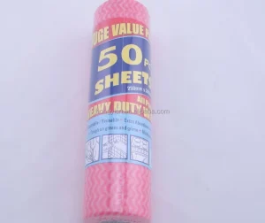 Printed Nonwoven Disposable Dry Wipes non woven Dry Cleaning Cloth household Wipe Roll