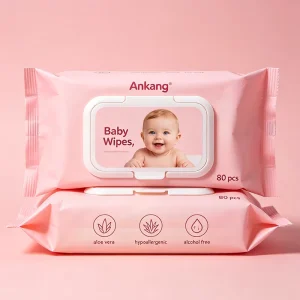 Private Label Baby Wet Wipes Disposable Aloe Vera Thick Nonwoven Paraben Free OEM Newborn Wipes Bulk Order