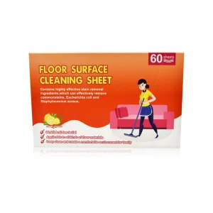 Private Label Household Floor Cleaning Sheet Keep Bright and Clean Polish the Floor Surface Wood Tile Ceramic Cement
