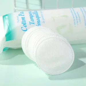 Private Label Makeup Tool Hypoallergenic Cotton Pad for Makeup Removal and Skincare