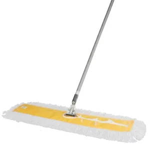 Professional 360° Rotating Dust Mop with Metal Frame for Warehouse and Office
