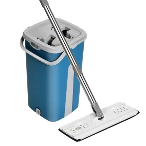 Professional 40cm Plastic Step on Foldable Flat Mop Frame Mop Part Accessory Lockable Pocket Dust Mop Pad Holder