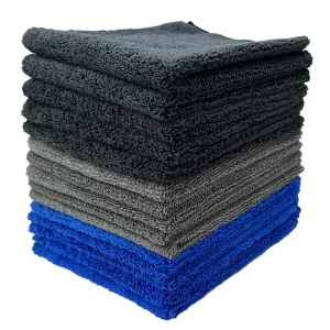 Professional 40x40cm Microfiber Cleaning Cloth for Multi Purpose Kitchen Dusting Drying and Car Wash Ultra Absorbent Lint free
