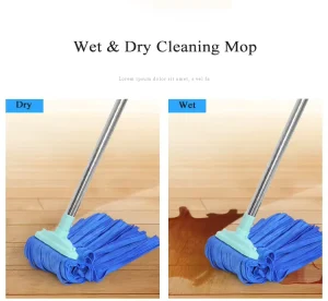 Professional Cleaning Household Durable Dry Mops Spin High Absorbency Cotton Yarn Mop No Reviews yet