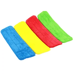 Professional Color Coded Microfiber Mop Pads High Cleaning Power Reusable Washable for Home Kitchen Hardwood Floor Cleaning