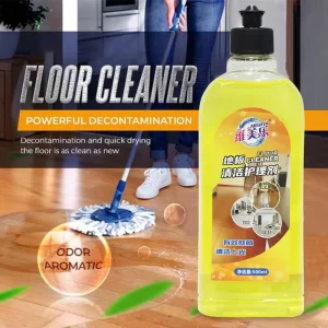 Professional Disposable Liquid Floor Care Solution Effective Antibacterial Stain Removal Cleaning Polishing