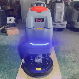 Professional FS 50 Walk Behind Floor Scrubber With 510mm Squeegee Width For Streak Free Drying On Hard Floor Surfaces