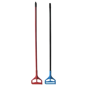Professional Grade 48Inch Sturdy Wet Mop Stick Fiberglass Mop Handle With Quick Change Side-Gate Screw Clamp