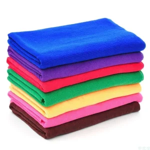 Professional Grade Premium 30*30cm 80 Polyester 20 Polyamide Microfiber Kitchen Cleaning Towels