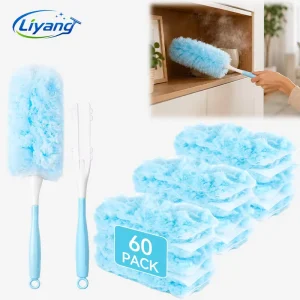 Professional Heavy Duty Microfiber Cleaning Duster OEM Custom Electrostatic Disposable Duster Refills