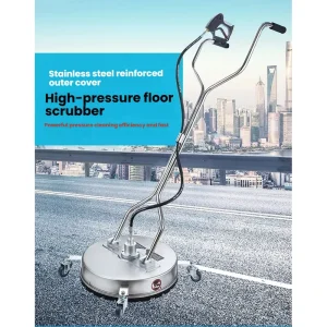 Professional High Efficiency Concrete High Pressure Stainless Steel Surface Floor Cleaner