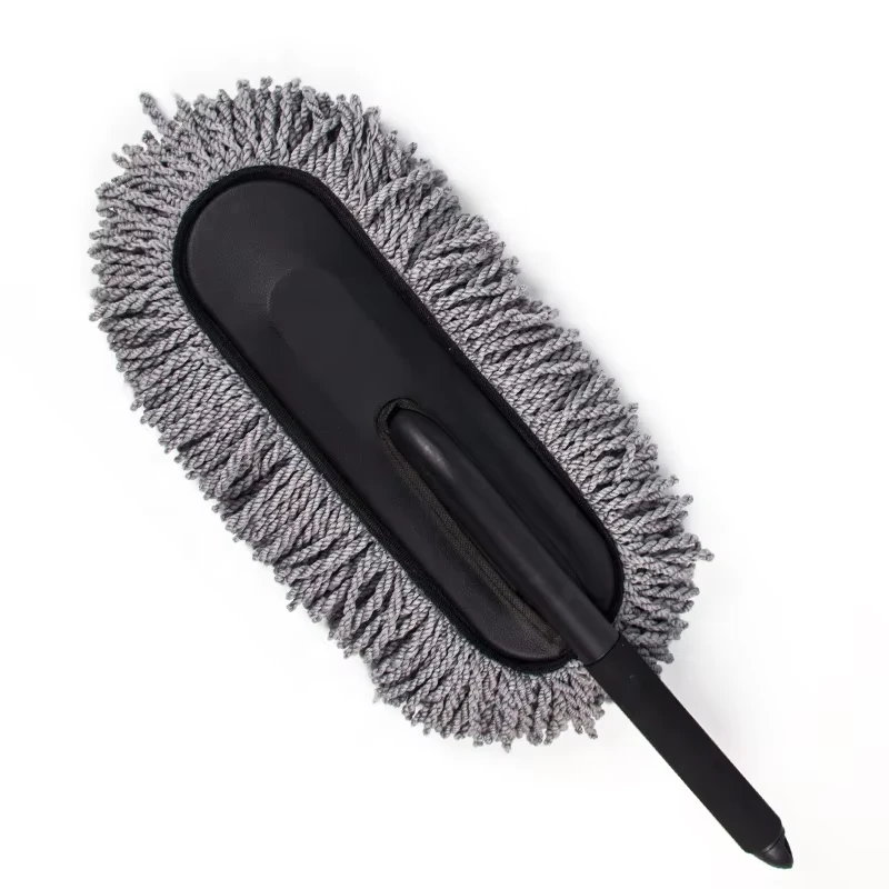 Professional Interior Detailing Brush Scratch Free Microfiber Car Duster for Dashboard Console and Vents Dust Remover