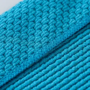 Professional Kitchen Glass Dish Microfiber Cleaning Cloth Towel Microfiber Waffle Towel