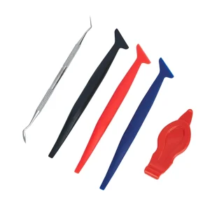 Professional Micro Squeegee Car Film Wrapping Tool Set Heat Resistant Anti Scratch Window Tint Applicator Vinyl Tint Tools