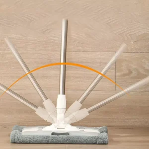 Professional Microfiber Flat Mop Steel Handle Self Wringer for Floor Window Wall Cleaning Flat Microfiber Pocket Mop
