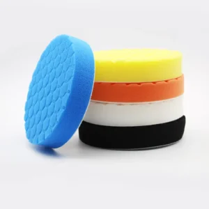 Professional OEM Car Polishing Sponge Foam Buffing Scouring Pads 5Pcs Waxing Mat Kit for Car Detailing