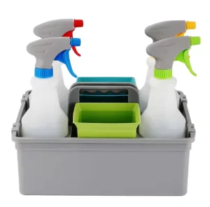 Professional Plastic Cleaning Supplies Car Washing Housekeeping Organizer for Hotel Office Toilet
