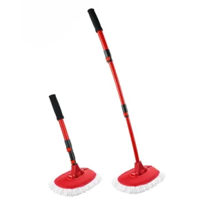 Professional Rotating Car Wash Brush Set Equipment Accessories Cleaning Kit
