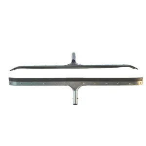 Professional Smooth Surface Curved Floor Squeegee Cleaning Tool with Curve Hood to Control and Moves Water and Debris