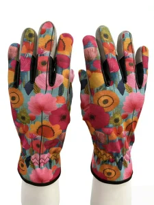 Professional Unisex Gardening Gloves Half Finger Design Adjustable Strap UV Protection Non Slip Stretch Cycling Sports Outdoor