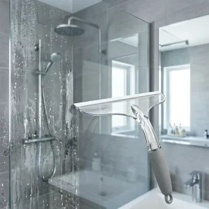 Professional Window Squeegee Wiper with Ergonomic Plastic Handle Home and Car Glass Cleaning Tool