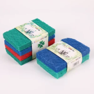 Promotional Dish Washing Eco-Friendly Non-scratch Kitchen Cleaning Sponge Scouring Pads