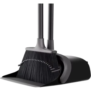 Promotional Great Quality Upgrade Long Handle Broom Dustpan Set Floor Cleaning Hand Tools