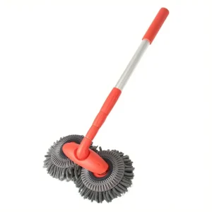 Promotional New Arrivals Dual Rotating Car Cleaning Wash Mop Telescopic Tools