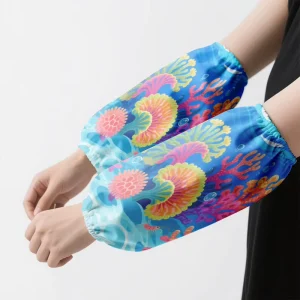 Protective Sleeve Cover Custom Anime Cartoon Mesh Oversleeve Sleeve Cover Adult Arm Sleeves