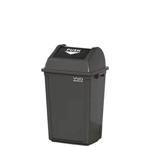Public Outdoor Plastic Trash Garbage Can 60l Waste Bin