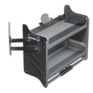 Pull-Down Lifting Shelf Cabinet Organizer Kitchen Lift Basket