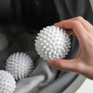Pure White Magic Cleaning Drum Anti wrap Laundry Ball for Dryer and Washer Made of Durable Plastic Convenient Washer Cleaner