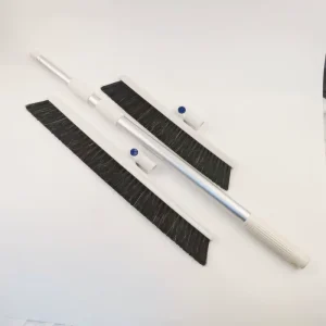 Push Broom Brush Stiff Bristles Broom Head Telescopic Heavy Duty Outdoor Commercial for Cleaning Bathroom Kitchen Broom