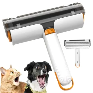 QUCHONPET New Pet Hair Remover Roller Reusable for Couch Furniture Carpet Efficient Animal Fur Cleaning Lint Dog Removal Tool