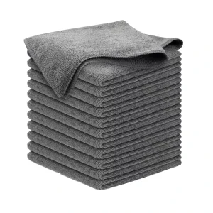 Quick Dry Microfiber Car Cleaning Cloths Knitted Soft Absorbent Towels Lint Free for Cars House Kitchen Window Cleaning