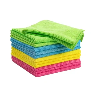Quick Dry Microfiber Cleaning Cloths 30*30cm Car Wash Cloth for Window & Kitchen for Daily Cleaning Car Wash Towel