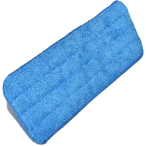 Quick Dry Microfiber Flat Mop Pad Replaceable Household Cleaning Floor Mop Head with Aluminum Pole