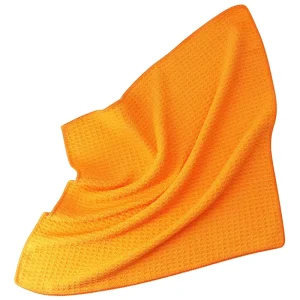 Quick Dry Square Microfiber Cleaning Cloth Lint Free Waffle Weave for Home Car Detailing and Other Surfaces
