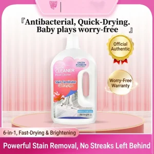 Quick Dry Streak Free Antibacterial Floor Cleaner Maintenance Function High Gloss Polishing Liquid 1L for Laminate Flooring