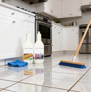 Quick Mop Cleaning Soap Solution Spray for Daily Home Surface Care Removes Stubborn Dirt Stains Fresh Shine