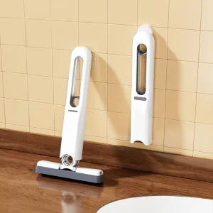 Quick Portable Self-Squeeze Mini Mop for Small Spaces Bathroom Kitchens Tableware Desktop Glass