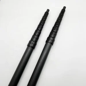 RV Pole 10.6m Customized Light Weight Telescopic Carbon Fiber Pole Extendable Carbon Fiber for Antenna CCTV Testing Mast