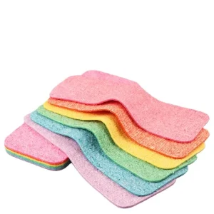 Rainbow Magic Eraser Sponge Cloth Multi layer Color Pull Off Cleaning Cloth Rainbow Rag