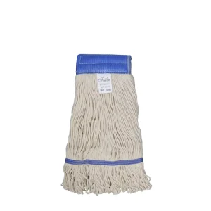 Raw White Yarn Net Mop Head Heavy Duty Floor Mop Fit Tiger Clamp for Hotel Cleaning Consumables