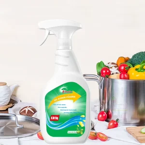 Rayshine Eco friendly Home Clean Green Olivia Fragrance Oil Stains Remover For Kitchen Bathroom Cleaning Liquid 660G Bottle