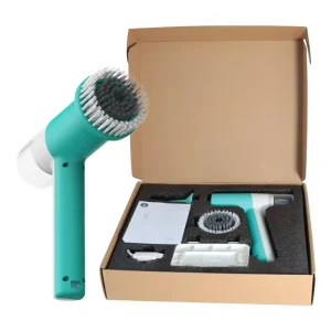 Rayshine Electric Cleaning Brush Set With Detergent Tank For Bathroom & Kitchen Floor Made Of Plastic