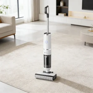 Rechargeable Cordless Electric Mop Wet Dry Floor Washer Brushless Suction Cleaner Self Cleaning Household Floor Scrubber