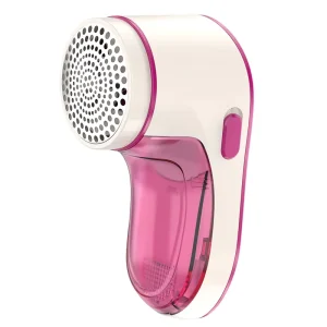 Rechargeable Lint Remover Fabric Shaver Quickly Removes Pills Sweater Shaver with Stainless Steel 3-Leaf Blades