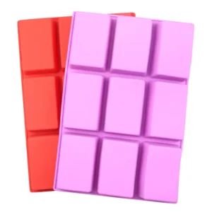 Rectangle Silicone Soap Mold for Crafting Custom Soaps